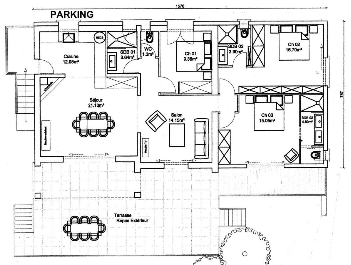 Villa Angelini Valle-di-Campoloro Екстер'єр фото